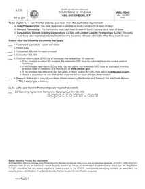 South Carolina Abl PDF Template